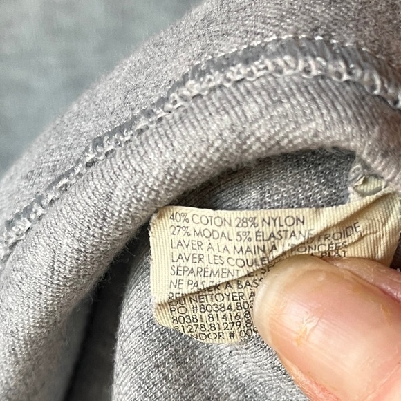 Club Monaco Short Sleeve Grey Peplum Top - Picture 14 of 14